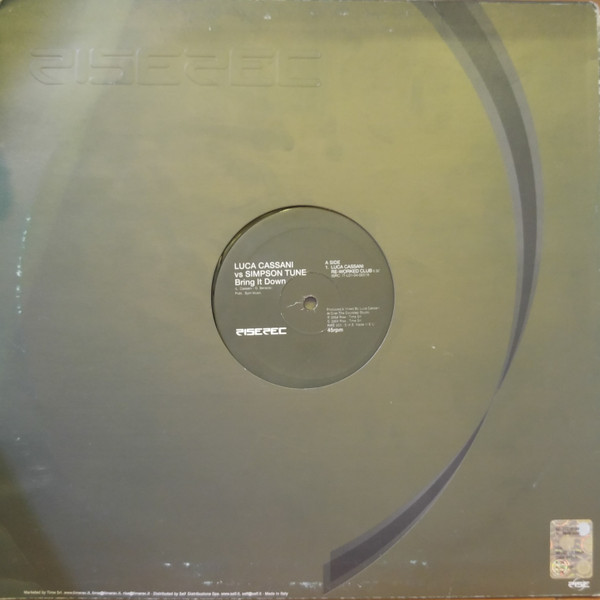 Luca Cassani Vs Simpson Tune - Bring It Down | Rise (RISE 253) - 4 Luca Cassani Vs Simpson Tune - Bring It Down | Rise (RISE 253) - 4