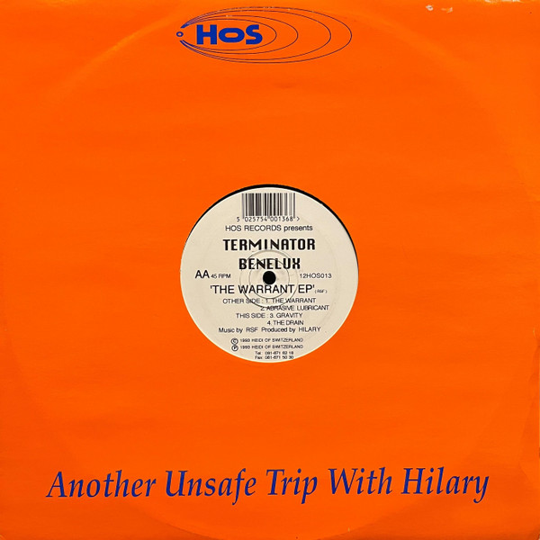 Terminator Benelux - The Warrant EP | Heidi Of Switzerland (12HOS013)