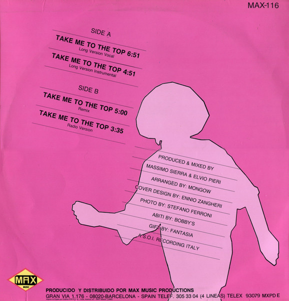 Betty Miranda - Take Me To The Top | Max Music (MAX-116) - 2