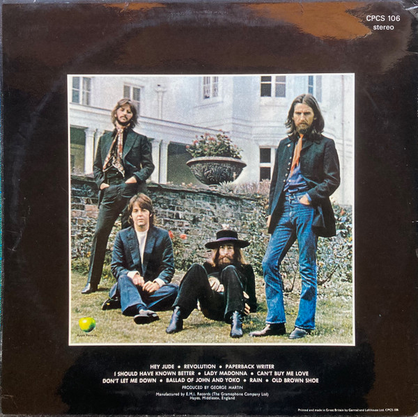 The Beatles - Hey Jude | Apple Records (CPCS 106) - 2 The Beatles - Hey Jude | Apple Records (CPCS 106) - 2