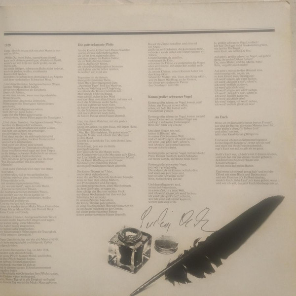 Ludwig Hirsch - Komm Großer Schwarzer Vogel | Polydor (2376 106) - 3