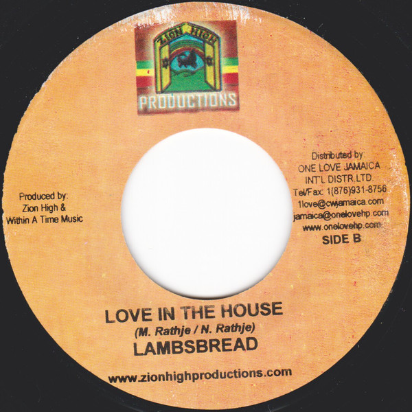 Eddie Fitzroy  &  Lambsbread - Run Come Come / Love In The House | Zion High Productions (none)