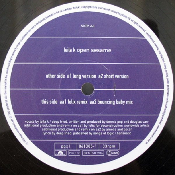 Leila K - Open Sesame | Polydor (pqx1) - 4 Leila K - Open Sesame | Polydor (pqx1) - 4