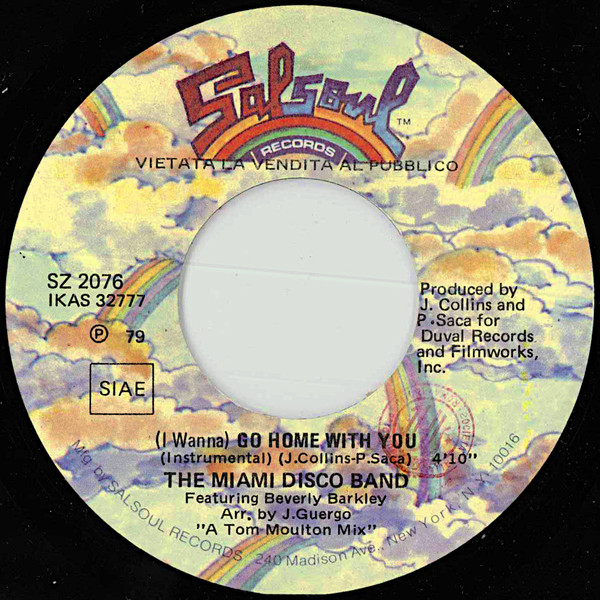 The Miami Disco Band - (I Wanna) Go Home With You | Salsoul Records (SZ 2076) - 4