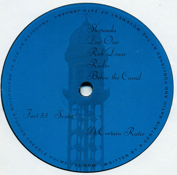 A Certain Ratio - Sextet | Factory (Fact 55) - 4