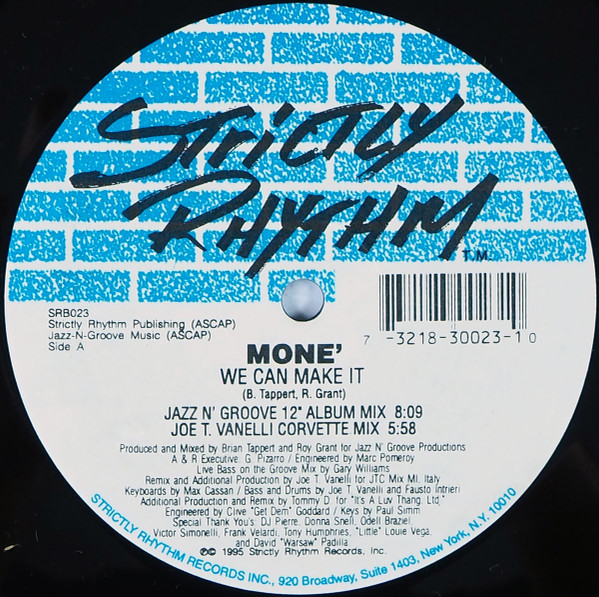 Moné - We Can Make It | Strictly Rhythm (SRB023) - 3 Moné - We Can Make It | Strictly Rhythm (SRB023) - 3