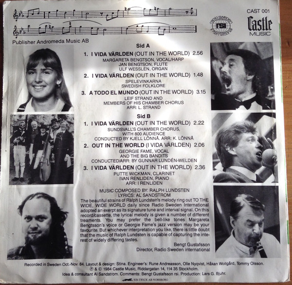 Ralph Lundsten - Out In The World | Castle Music (CAST 001) - 2