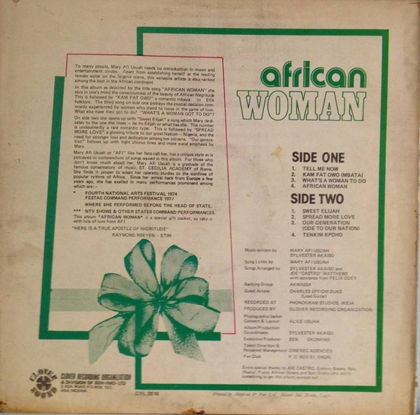 Mary Afi Usuah - African Woman | Clover Sound (CXL 2016) - 2 Mary Afi Usuah - African Woman | Clover Sound (CXL 2016) - 2
