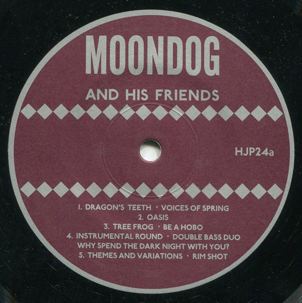 Moondog - Moondog And His Friends | Honest Jon's Records (HJP24) - 3