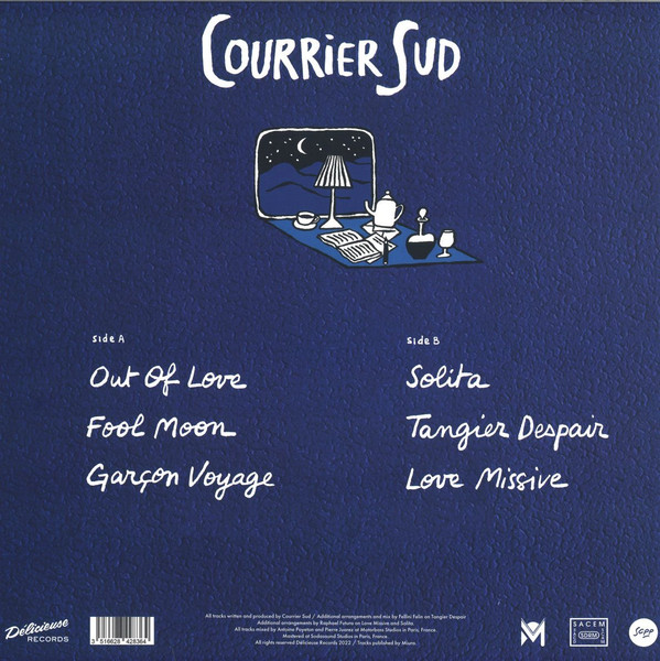 Courrier Sud - Garçon Voyage | Délicieuse Records (DELI028) - 2 Courrier Sud - Garçon Voyage | Délicieuse Records (DELI028) - 2