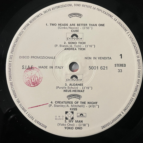 Various - Disco Promozionale | Casablanca (5001 621)