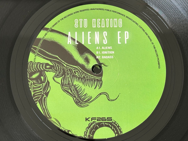 Stu Keating - Aliens EP | Kniteforce Records (KF265) - 3