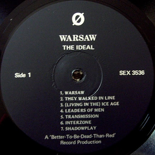 Warsaw - The Ideal | Better-To-Be-Dead-Than-Red (SEX 3536) - 4