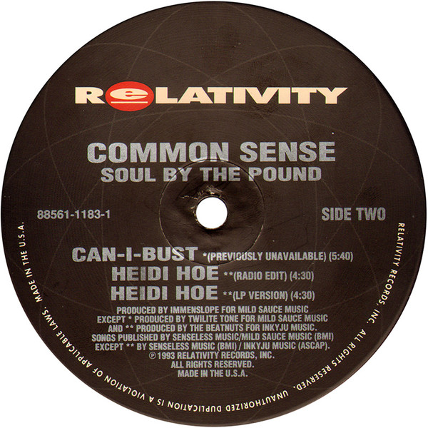 Common - Soul By The Pound / Can-I-Bust / Heidi Hoe | Relativity (88561-1183-1) - 4
