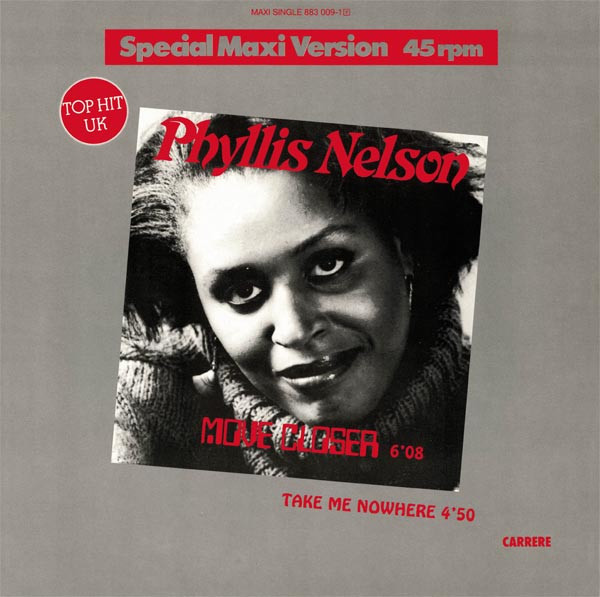 Phyllis Nelson - Move Closer | Carrere (883 009-1)
