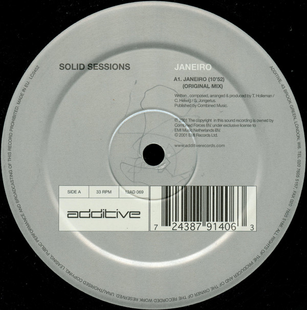 Solid Sessions - Janeiro | Additive (12 AD 069) - 2