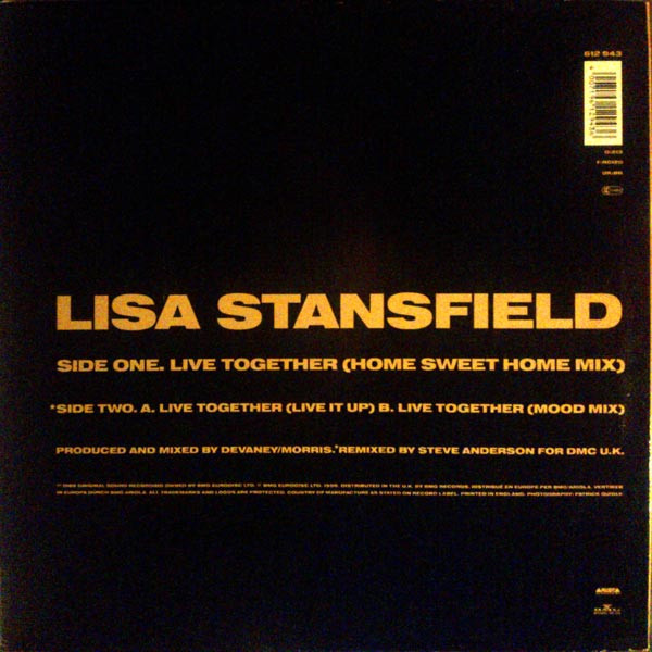 Lisa Stansfield - Live Together (Remix) | Arista (612 943) - 2 Lisa Stansfield - Live Together (Remix) | Arista (612 943) - 2