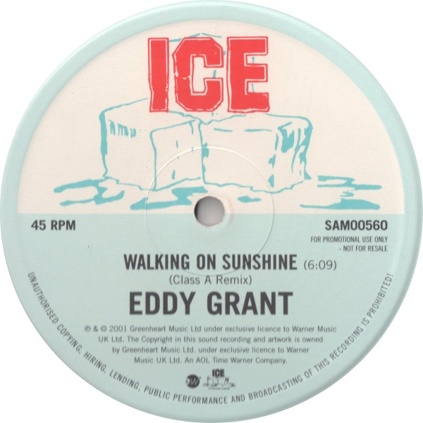 Eddy Grant - Walking On Sunshine (Class A Remix) | ICE (SAM00560)