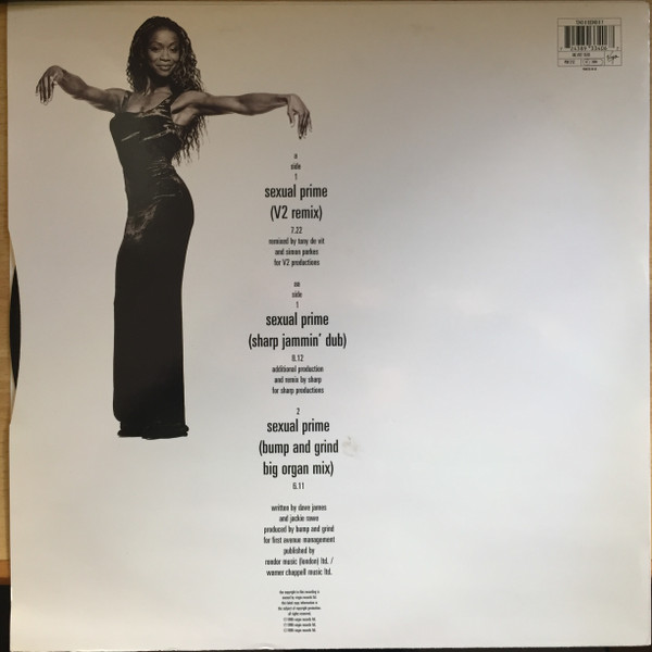 Zeitia Massiah - Sexual Prime | Virgin (VST 1570) - 2 Zeitia Massiah - Sexual Prime | Virgin (VST 1570) - 2