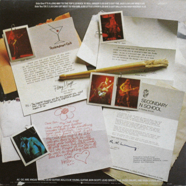 AC/DC - High Voltage | Atlantic (W 50257) - 2