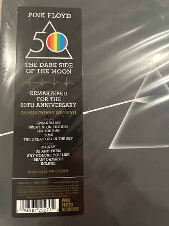 Pink Floyd - The Dark Side Of The Moon | Pink Floyd Records (PFR50LP1) - 3 Pink Floyd - The Dark Side Of The Moon | Pink Floyd Records (PFR50LP1) - 3