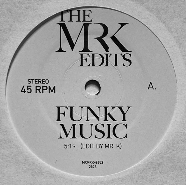Luther / Zulema - Funky Music / Giving Up | Most Excellent Unlimited (MXMRK-2062)