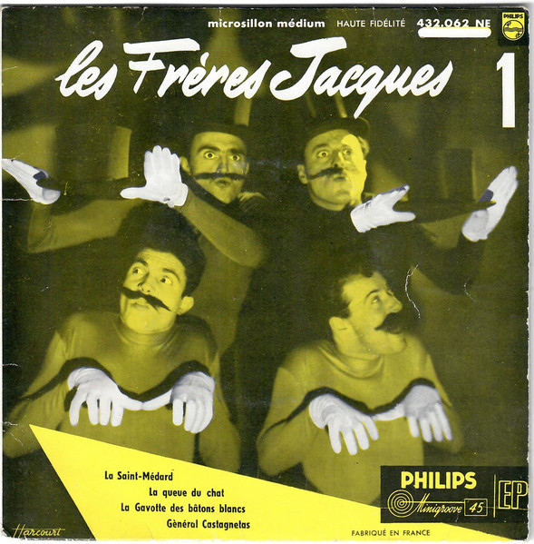 Les Frères Jacques - 1 - La Saint-Médard | Philips (432.062 BE)