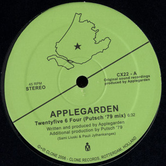 Applegarden - Twentyfive 6 Four (Putsch '79 Remix) | Clone (CX22)