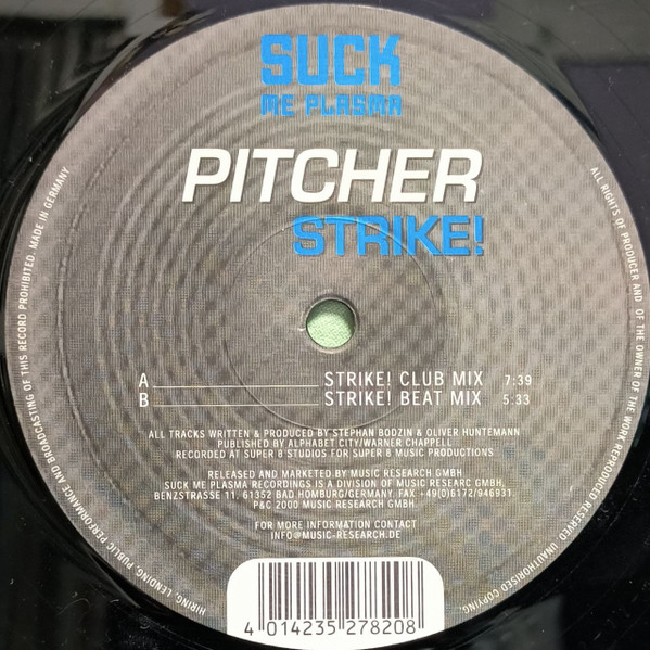 Pitcher - Strike! | Suck Me Plasma (SUCK 142-12) - 2