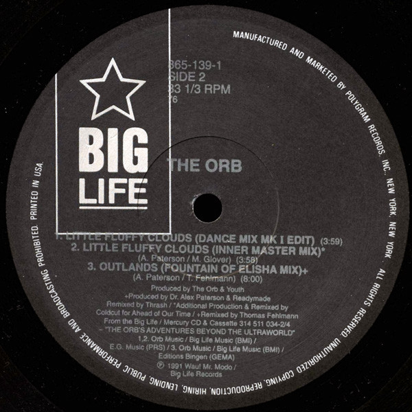 The Orb - Little Fluffy Clouds | Big Life (865 139-1) - 4 The Orb - Little Fluffy Clouds | Big Life (865 139-1) - 4