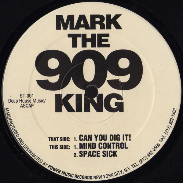 Mark The 909 King - Can You Dig It! | Sex Trax (ST-001) - main