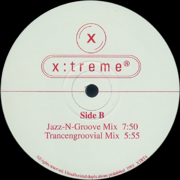 The Right Attitude - Never Knew Love Like This Before | X:treme Records (XTR T4) - 3