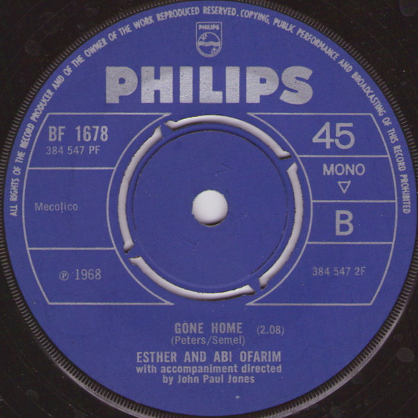 Esther & Abi Ofarim - One More Dance | Philips (BF 1678) - 2