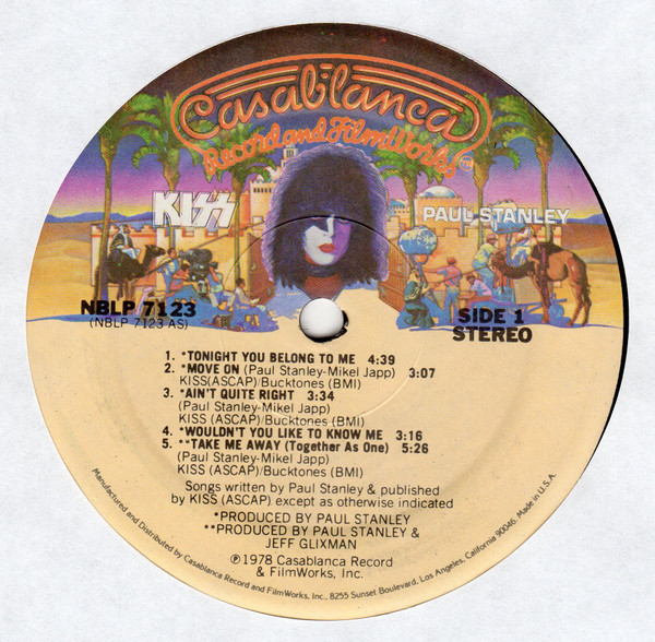 Kiss , Paul Stanley - Paul Stanley | Casablanca (NBLP 7123) - 3
