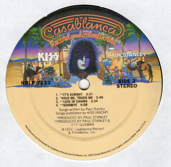 Kiss , Paul Stanley - Paul Stanley | Casablanca (NBLP 7123) - 4