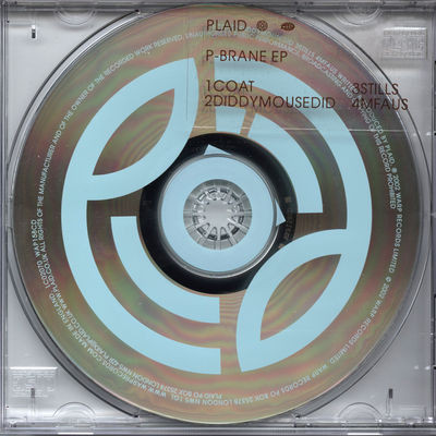 Plaid - P-brane EP | Warp Records (WAP158CD)