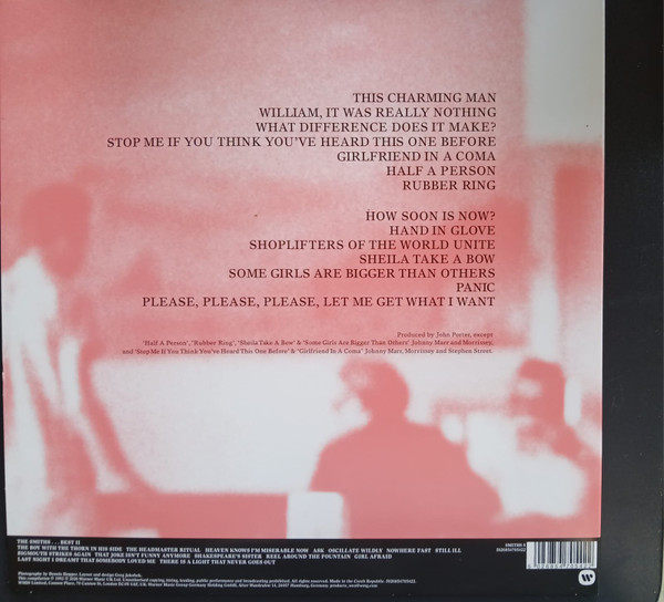 The Smiths - Best... I | WEA (SMITHS 8) - 2