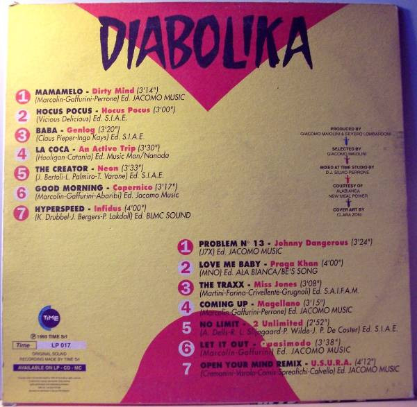 Various - Diabolika | TIME (TIME 017 LP)