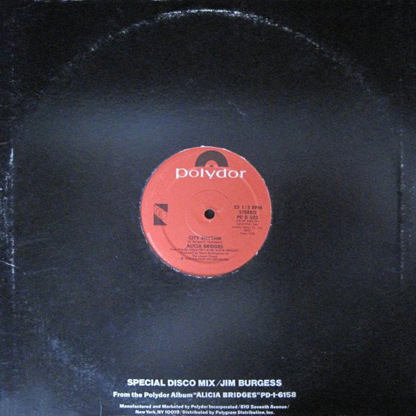 Alicia Bridges - I Love The Nightlife (Disco Round) | Polydor (PD D 503) - 2