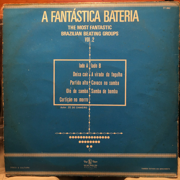 A Fantástica Bateria - A Fantástica Bateria - Vol. 2 | Top Tape (TT-062) - 2