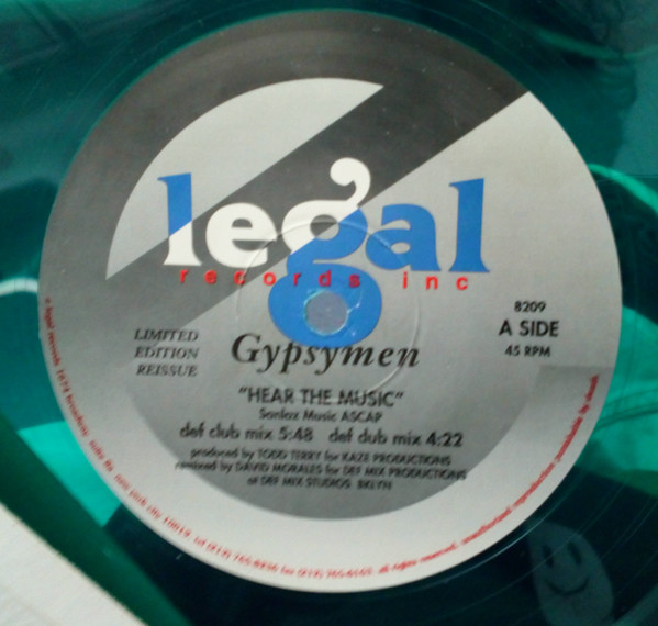 Gypsymen - Hear The Music / Bounce | E Legal (6209)