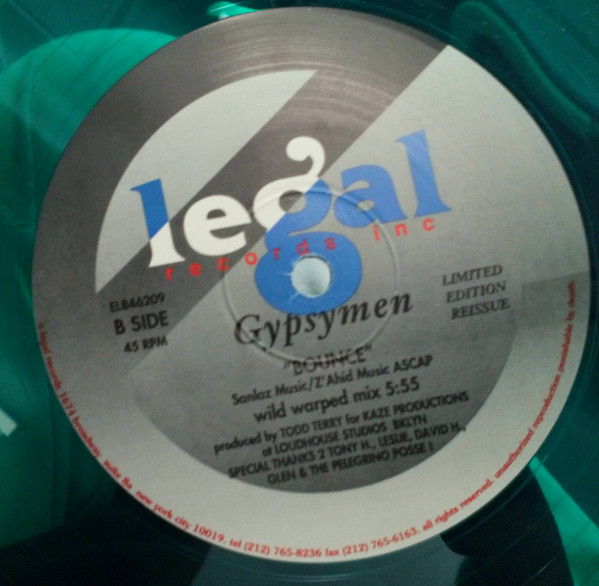 Gypsymen - Hear The Music / Bounce | E Legal (6209) - 2 Gypsymen - Hear The Music / Bounce | E Legal (6209) - 2