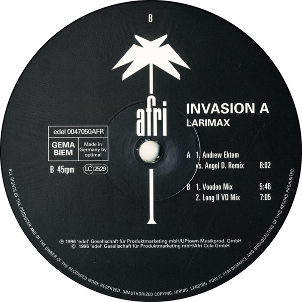 Invasion A - Larimax | Afri (0047050 AFR)