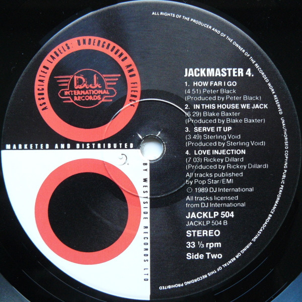 Various - Jackmaster 4 | Westside Records (JACKLP 504) - 5 Various - Jackmaster 4 | Westside Records (JACKLP 504) - 5