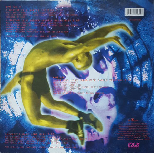 Snap! - Rhythm Is A Dancer | Logic Records (615309 (3A)) - 2
