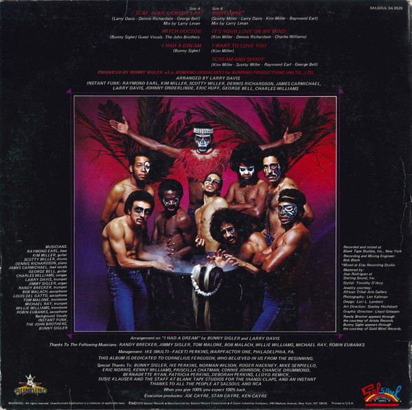 Instant Funk - Witch Doctor | Salsoul Records (SA 8529) - 2 Instant Funk - Witch Doctor | Salsoul Records (SA 8529) - 2