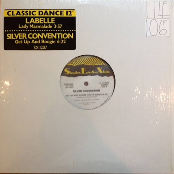 Labelle / Silver Convention - Lady Marmalade / Get Up And Boogie (That's Right) | Singles, Ep's & eXhits (CSPS 2803) Labelle / Silver Convention - Lady Marmalade / Get Up And Boogie (That's Right) | Singles, Ep's & eXhits (CSPS 2803)