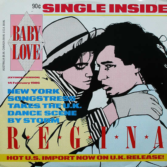 Regina - Baby Love | Funkin' Marvellous Records (12 MARV 01)