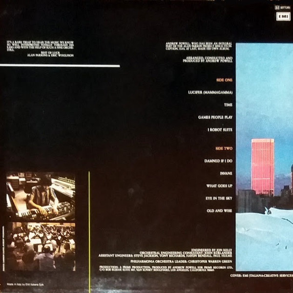 Andrew Powell And Philharmonia Orchestra - Play The Best Of The Alan Parsons Project | EMI (64 1077391) - 2