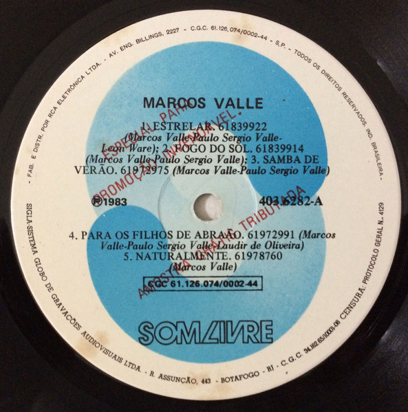 Marcos Valle - Marcos Valle | Som Livre (403.6282) - 3